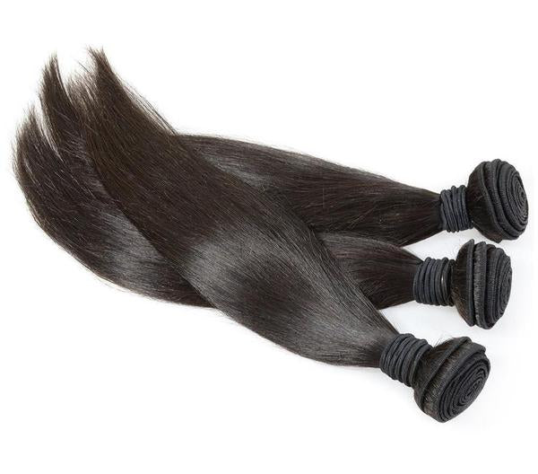 Virgin Hair Straight| 3 Bundle deal