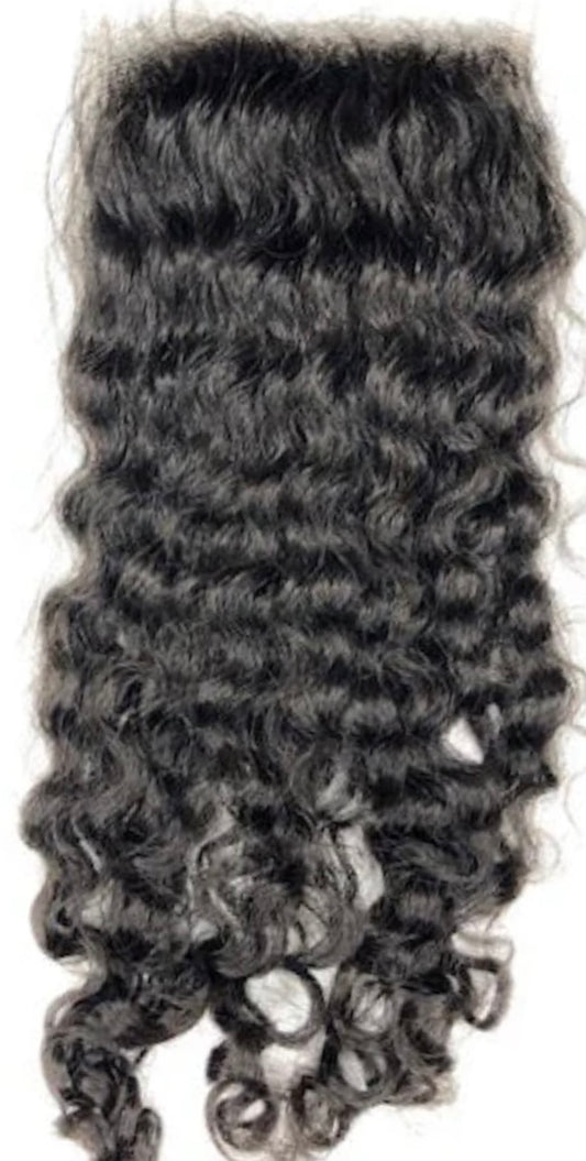 Raw Hair Closure | Burmese Curly