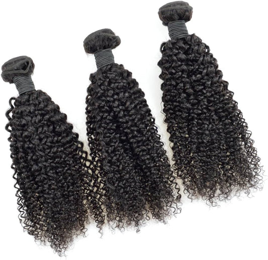 Virgin Hair Afro Kinky Curl | 3 Bundle deal